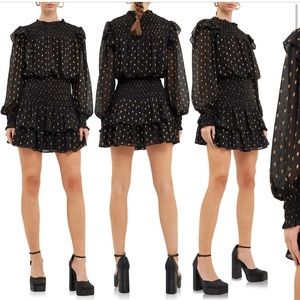 Endless Rose chiffon dress S